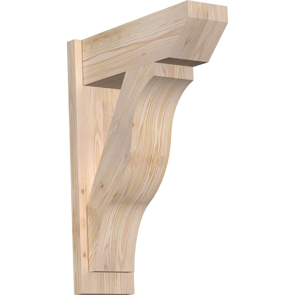 Ekena Millwork Funston Slat Smooth Outlooker, Douglas Fir, 7 1/2"W x 22"D x 30"H OUT08X22X30FST06SDF - main